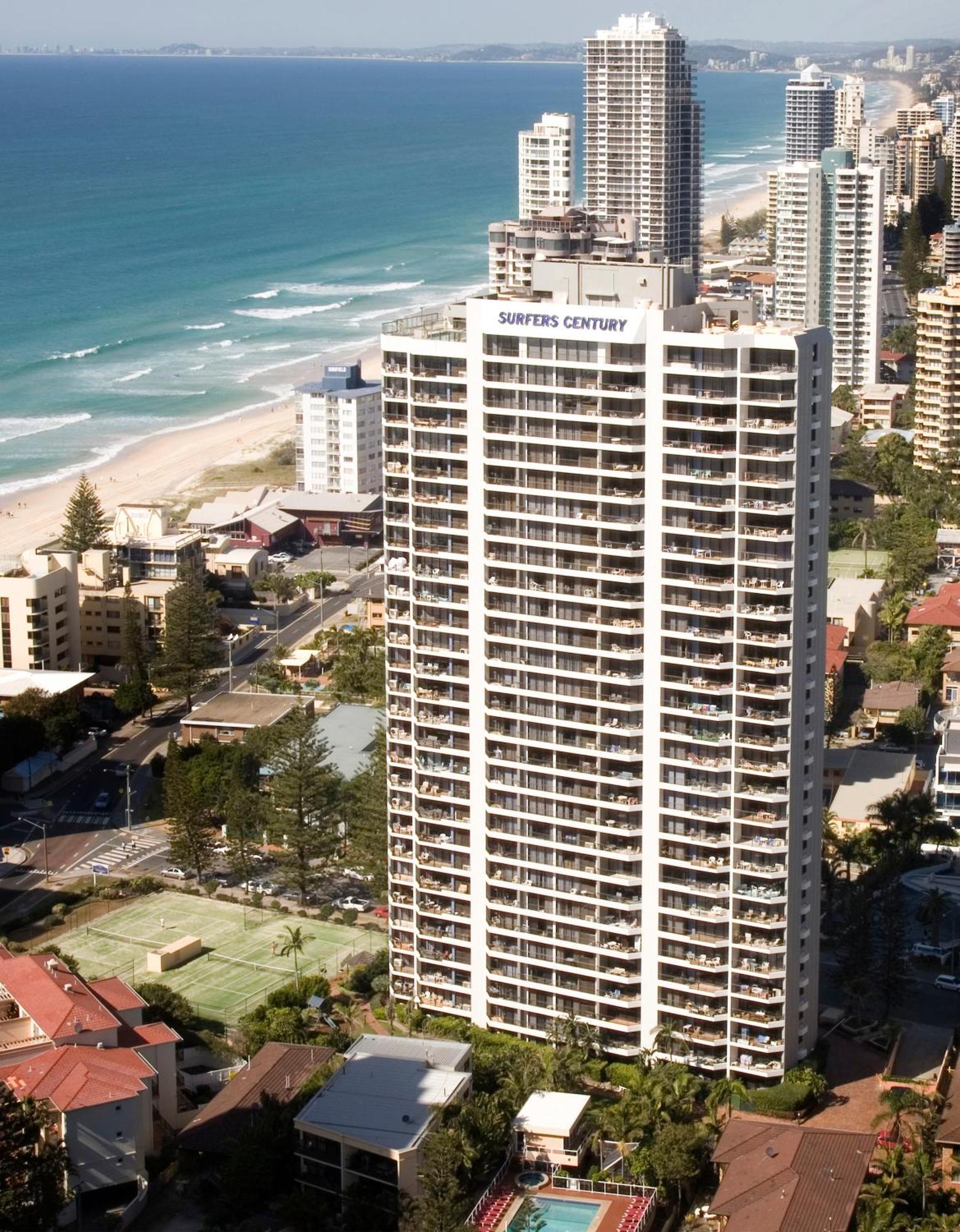 Surfers Century Oceanside Apartments Gold Coast Esterno foto